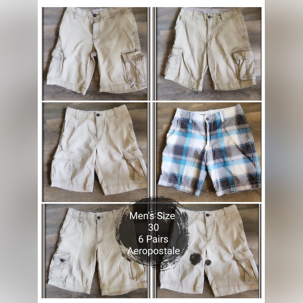 Aeropostale Men's Size 30 Shorts (5 Pairs)